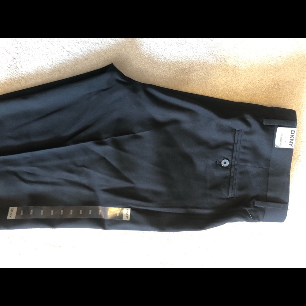 DKNY Black Suit Pants